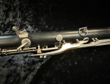 Photo Artley Bass Clarinet Low Eb, Serial #6117383 – Great Student Bass